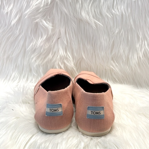 Blush Pink Toms - Picture 3 of 3